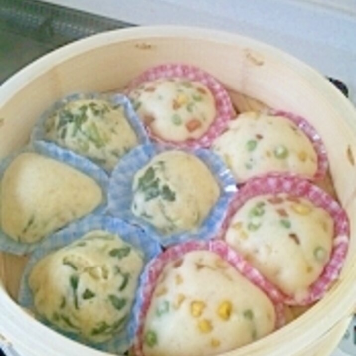 蒸し器でいろんな味の蒸しパン レシピ 作り方 By かっきーちゃん 楽天レシピ 蒸し器でいろんな味の蒸しパン レシピ 作り方 By かっきーちゃん 楽天レシピ